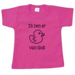 Kort shirt fuchsia ikbenereendjevanGod